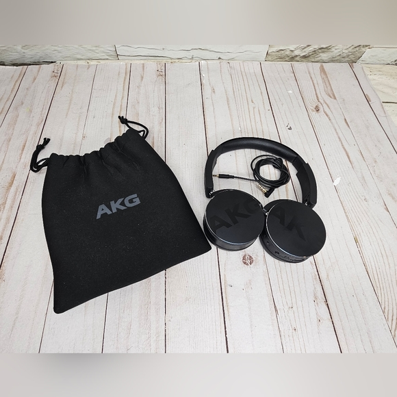 AKG Y50BT headphones.